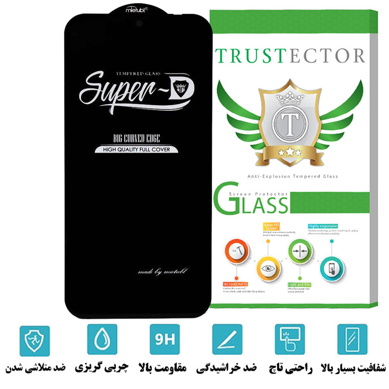 محافظ صفحه نمایش تراستکتور مدل SUPERPLUST مناسب برای گوشی موبایل شیائومی Redmi Note 12 4G