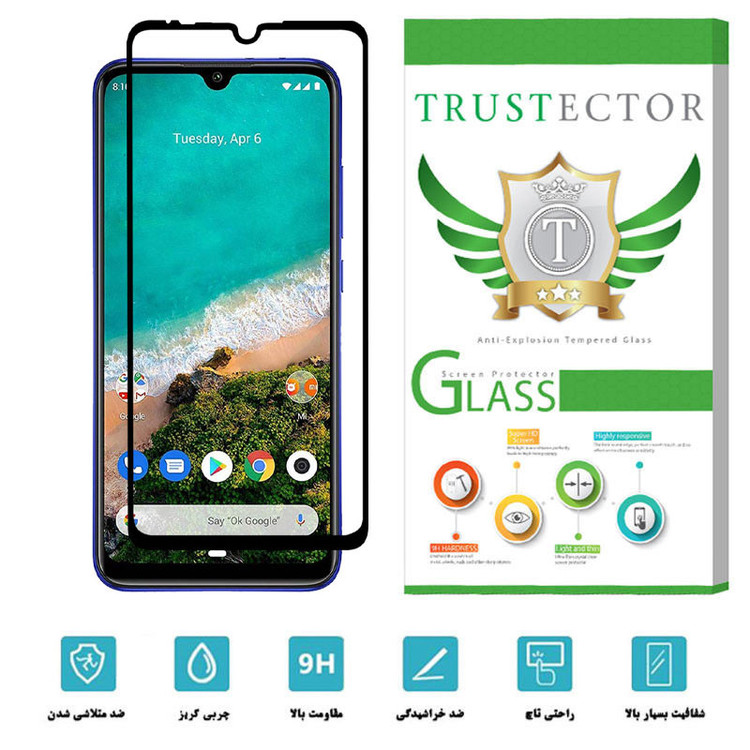 محافظ صفحه نمایش تراستکتور مدل GSS مناسب برای گوشی موبایل شیائومی Mi A3