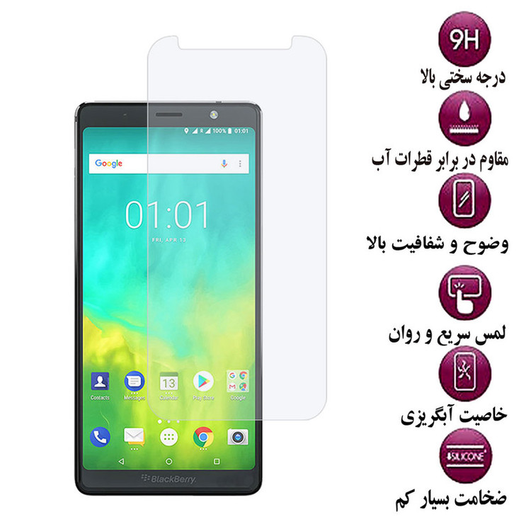 محافظ صفحه نمایش گلس استار مدل SIMPLS مناسب برای گوشی موبایل بلک بری Evolve