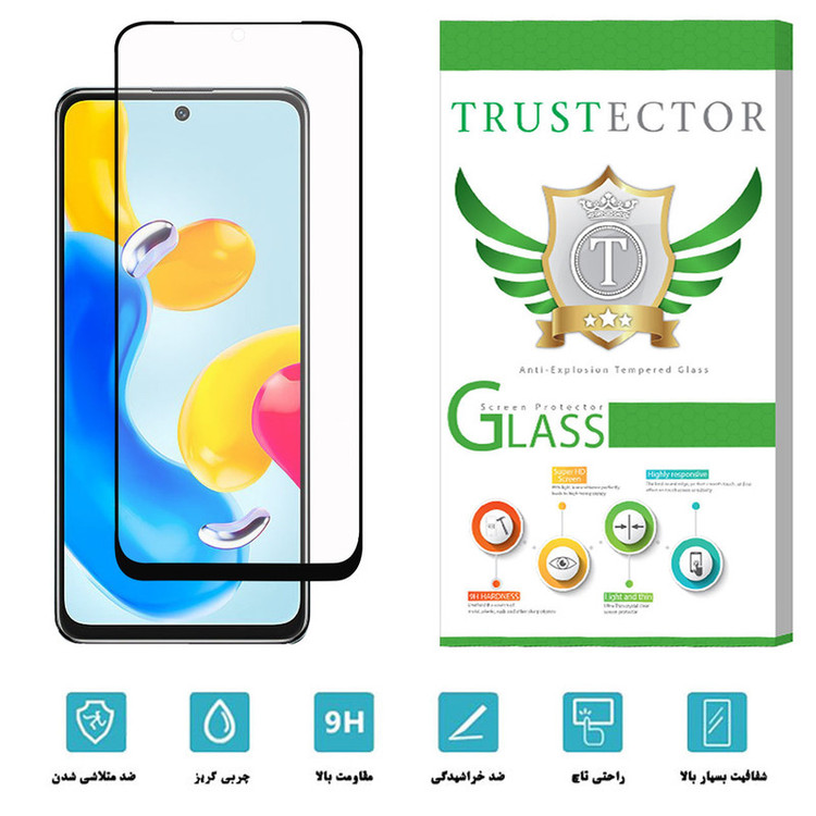 محافظ صفحه نمایش سرامیکی تراستکتور مدل CAT-Glass مناسب برای گوشی موبایل شیائومی Redmi Note 11S 5G