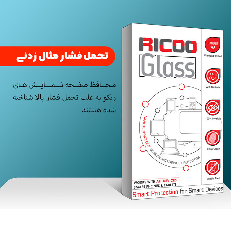 محافظ صفحه نمایش سرامیکی ریکو مدل RiC2 مناسب برای گوشی موبایل سامسونگ Galaxy A53 5G