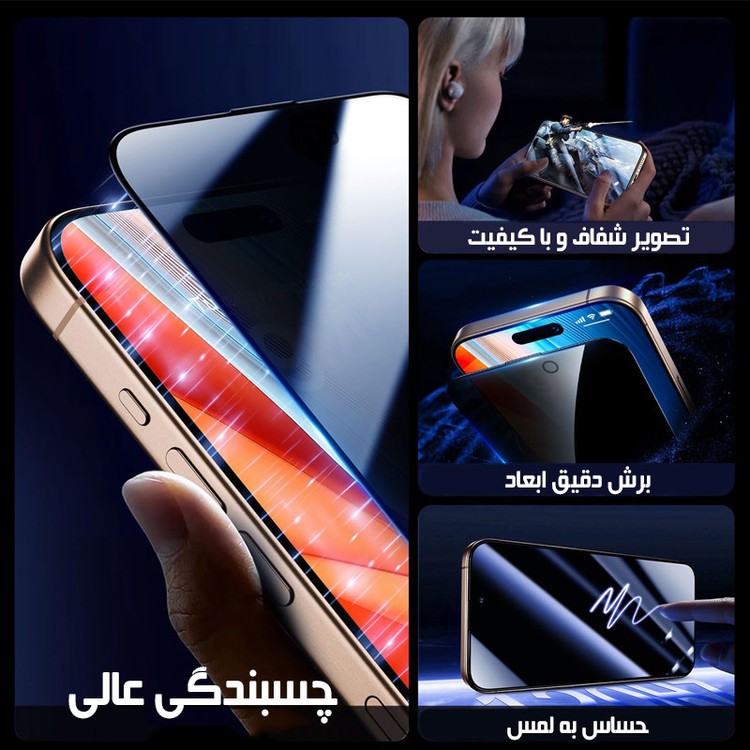 محافظ صفحه نمایش فورس گلس مدل SUPERCAT مناسب برای گوشی موبایل شیائومی Poco M6 Pro 4G