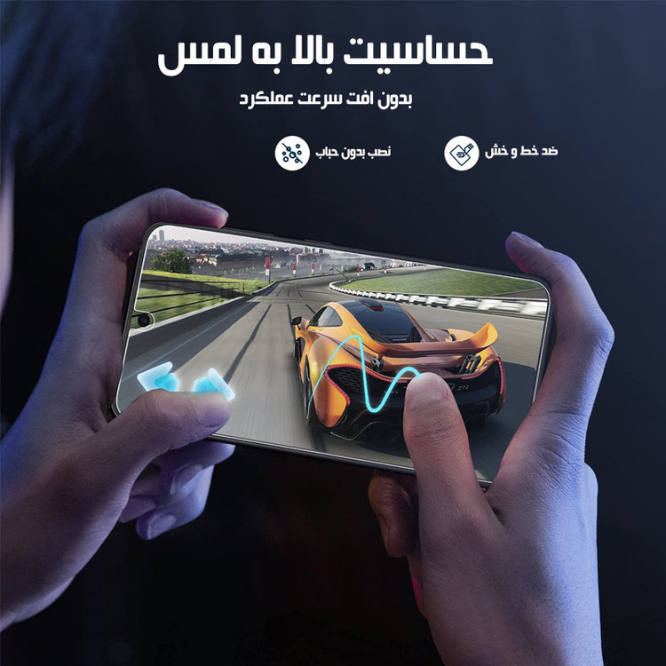 محافظ صفحه نمایش فورس گلس مدل SUPERCAT مناسب برای گوشی موبایل شیائومی Poco M6 Pro 4G