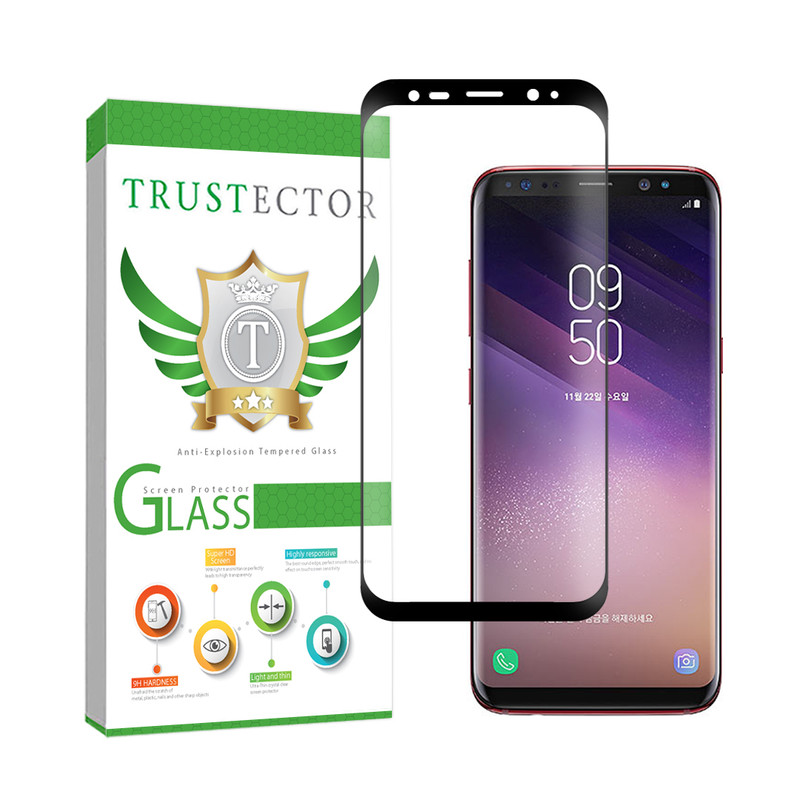محافظ صفحه نمایش سرامیکی تراستکتور مدل  EDGCRT مناسب برای گوشی موبایل سامسونگ Galaxy S8 / Galaxy S9