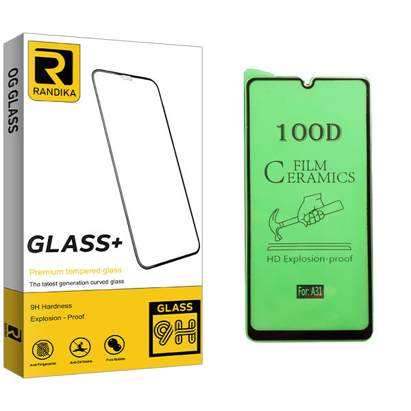 محافظ صفحه نمایش سرامیکی راندیکا مدل GLD مناسب برای گوشی موبایل سامسونگ Galaxy A31