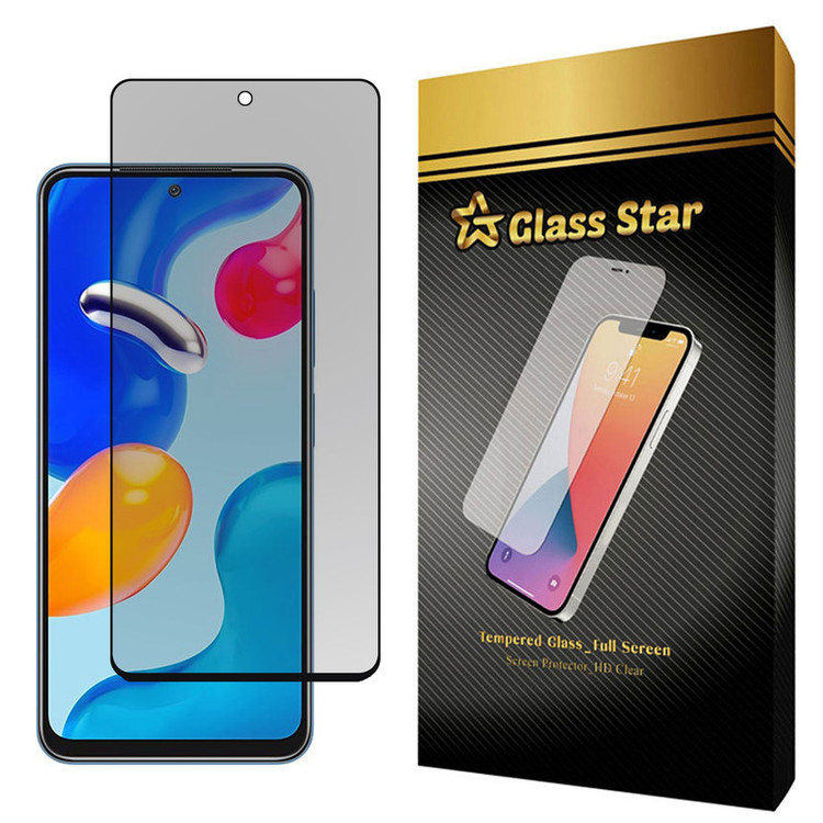 محافظ صفحه نمایش حریم شخصی گلس استار مدل PFG مناسب برای گوشی موبایل شیائومی Redmi Note 11S