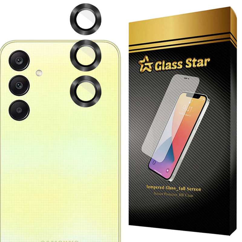 محافظ لنز دوربین فلزی گلس استار مدل GRIN مناسب برای گوشی موبایل سامسونگ Galaxy A35