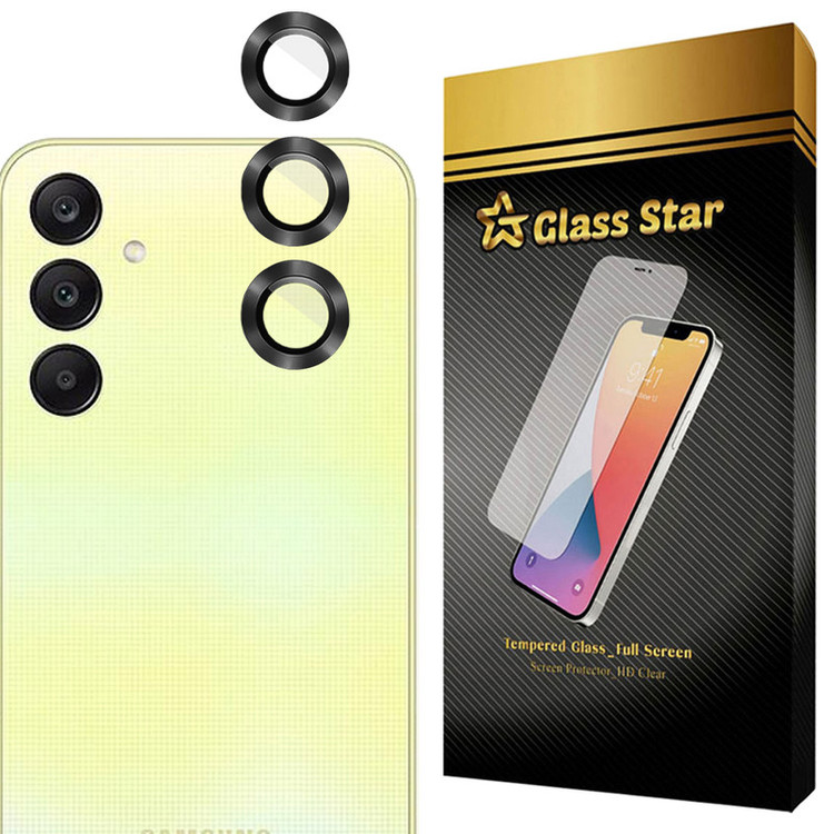 محافظ لنز دوربین فلزی گلس استار مدل GRIN مناسب برای گوشی موبایل سامسونگ Galaxy A35