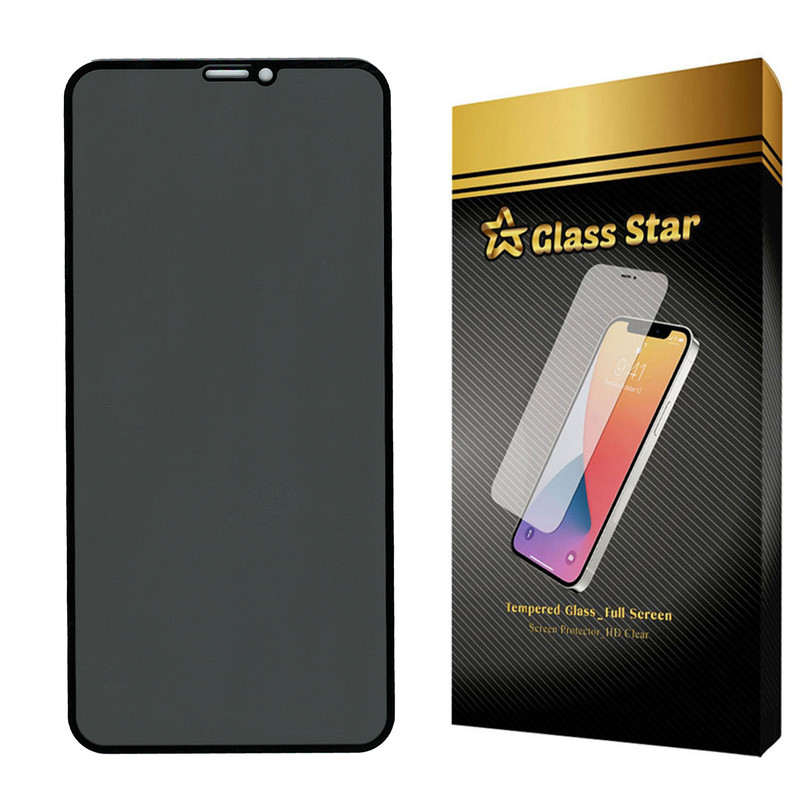 محافظ صفحه نمایش حریم شخصی گلس استار مدل PFGA مناسب برای گوشی موبایل اپل iPhone X
