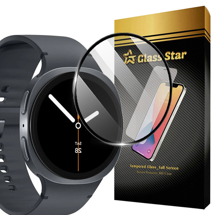 محافظ صفحه نمایش گلس استار مدل GWPM مناسب برای ساعت هوشمند سامسونگ galaxy watch 8 40mm