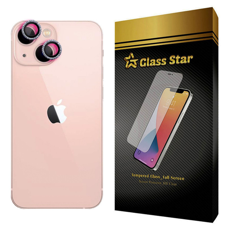 محافظ لنز دوربین گلس استار مدل LNG-Glass مناسب برای گوشی موبایل اپل iPhone 13