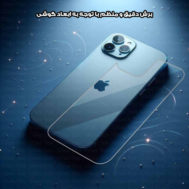 محافظ صفحه نمایش حریم شخصی گلس استار مدل FULLPRIVNANOS مناسب برای گوشی موبایل اپل iPhone 6 / iPhone 6s به همراه محافظ پشت گوشی