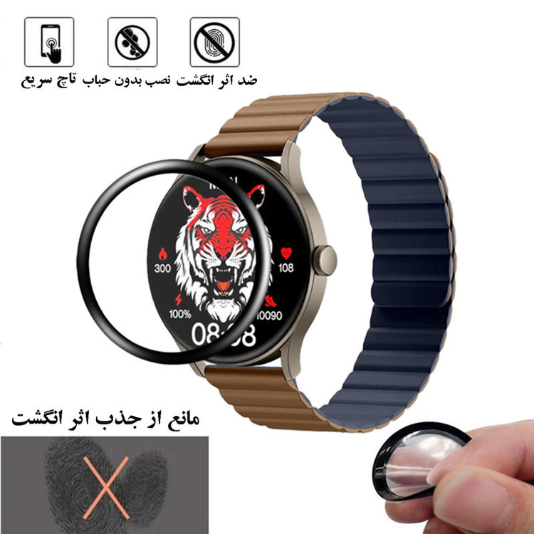 محافظ صفحه نمایش شهر گلس مدل PMMAWSH مناسب برای ساعت هوشمند شیائومی IMIKI TG1