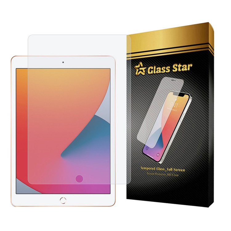 محافظ صفحه نمایش ساده گلس استار مدل TABLETS10 مناسب برای تبلت اپل iPad 10.2 2019 / iPad 10.2 2020 / iPad 10.2 2021