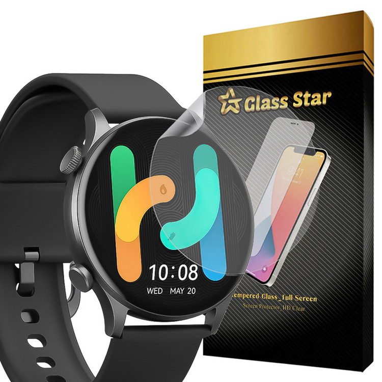 محافظ صفحه نمایش گلس استار مدل NNOG20 مناسب برای ساعت هوشمند هایلو Solar plus