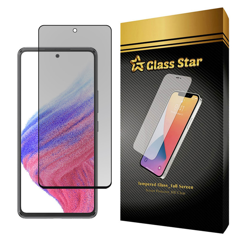 محافظ صفحه نمایش حریم شخصی گلس استار مدل PFG مناسب برای گوشی موبایل سامسونگ Galaxy A53 5G