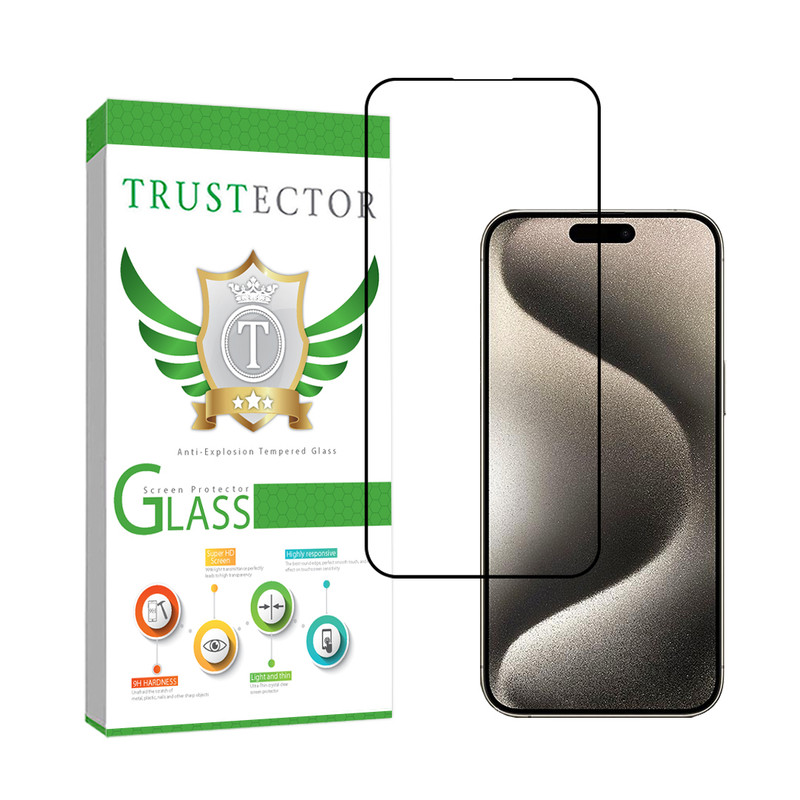 محافظ صفحه نمایش سرامیکی تراستکتور مدل CRMSNWTR مناسب برای گوشی موبایل اپل iPhone 15 Pro Max