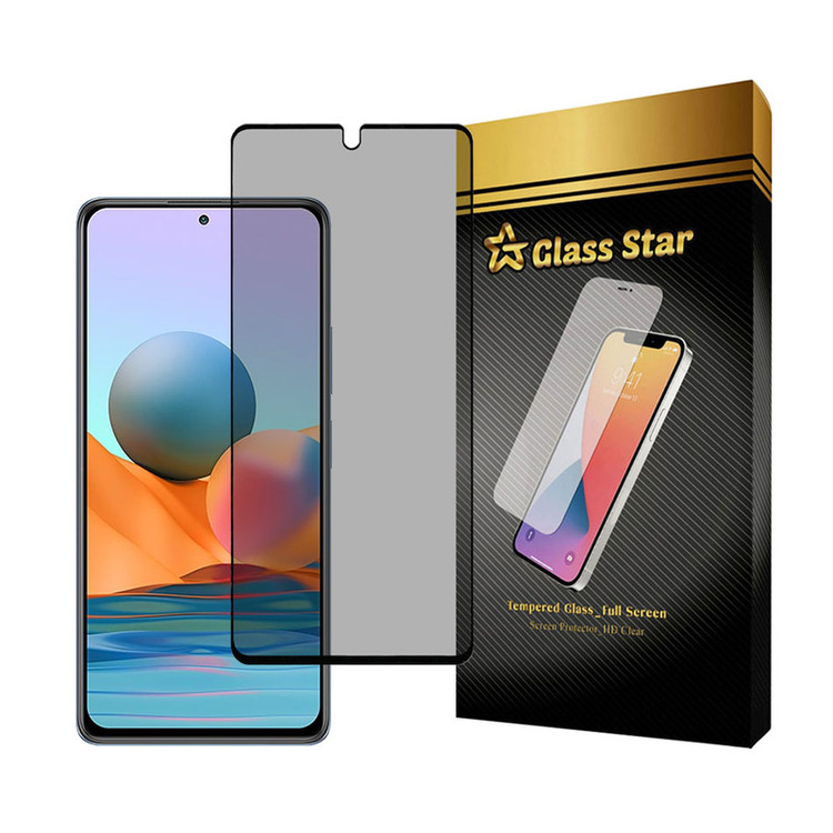 محافظ صفحه نمایش حریم شخصی گلس استار مدل PRIVFULLG مناسب برای گوشی موبایل شیائومی Redmi Note 11 Pro 5G / Note 11 Pro Plus 5G /Mi 11i /11i HyperCharge 5G /Poco F3 /Poco F4 / Poco F4 GT /Poco X4 Pro 5G
