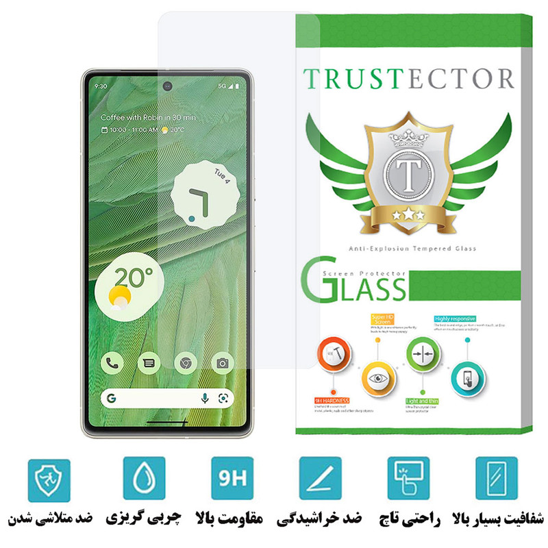 محافظ صفحه نمایش تراستکتور مدل SIMPLT مناسب برای گوشی موبایل گوگل Pixel 7
