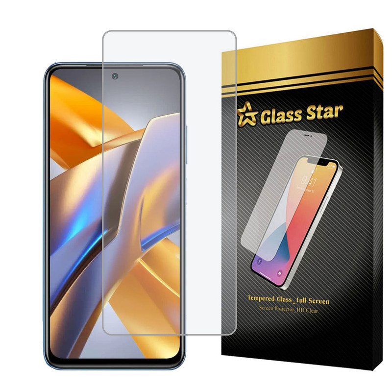 محافظ صفحه نمایش گلس استار مدل SIMPLS مناسب برای گوشی موبایل شیائومی Poco M5s