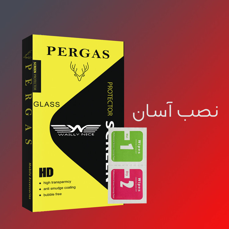 محافظ صفحه نمایش سرامیکی وایلی نایس مدل Pergas Glass مناسب برای گوشی موبایل هوآوی Y9s