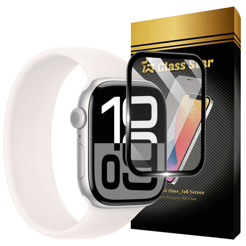 محافظ صفحه نمایش گلس استار مدل GWPM مناسب برای ساعت هوشمند اپل واچ Watch Series 11 46mm