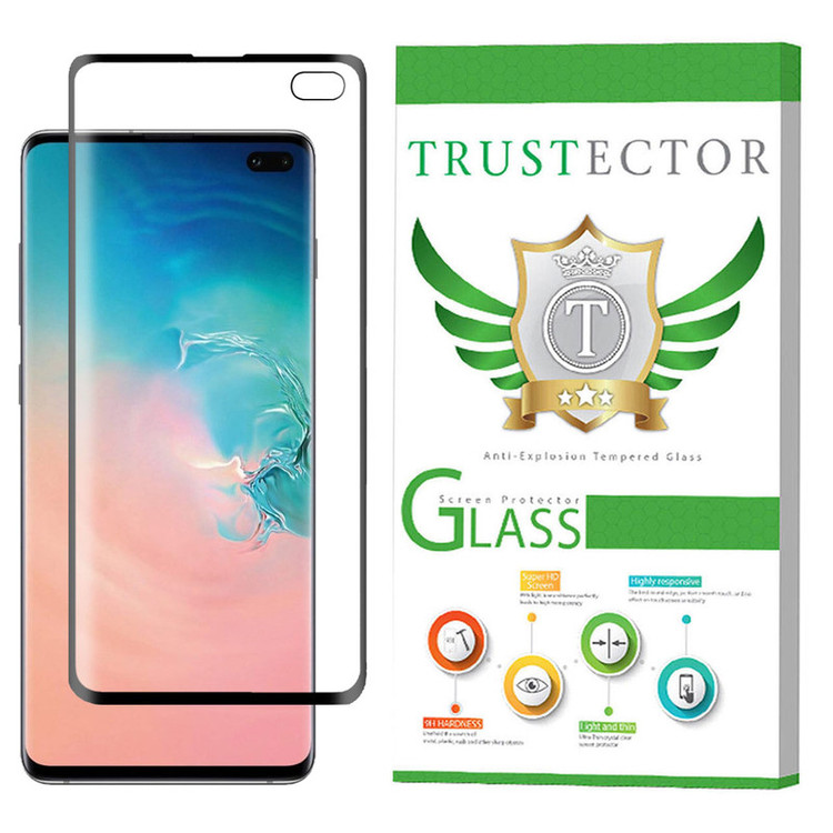 محافظ صفحه نمایش سرامیکی تراستکتور مدل CRA مناسب برای گوشی موبایل سامسونگ Galaxy S10 Plus
