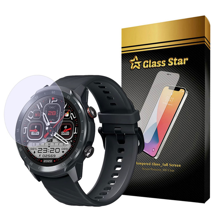 محافظ صفحه نمایش گلس استار مدل SIMWATCHS مناسب برای ساعت هوشمند میبرو A2 45mm