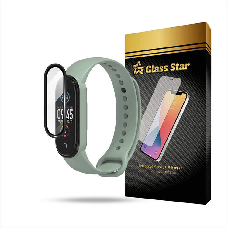محافظ صفحه نمایش گلس استار مدل PMMW مناسب برای ساعت هوشمند شیائومی Mi Band 5