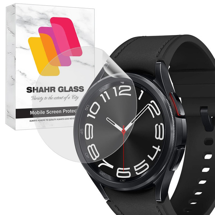 محافظ صفحه نمایش شهر گلس مدل WNOS20 مناسب برای ساعت هوشمند سامسونگ Galaxy Watch 6 Classic 47 mm