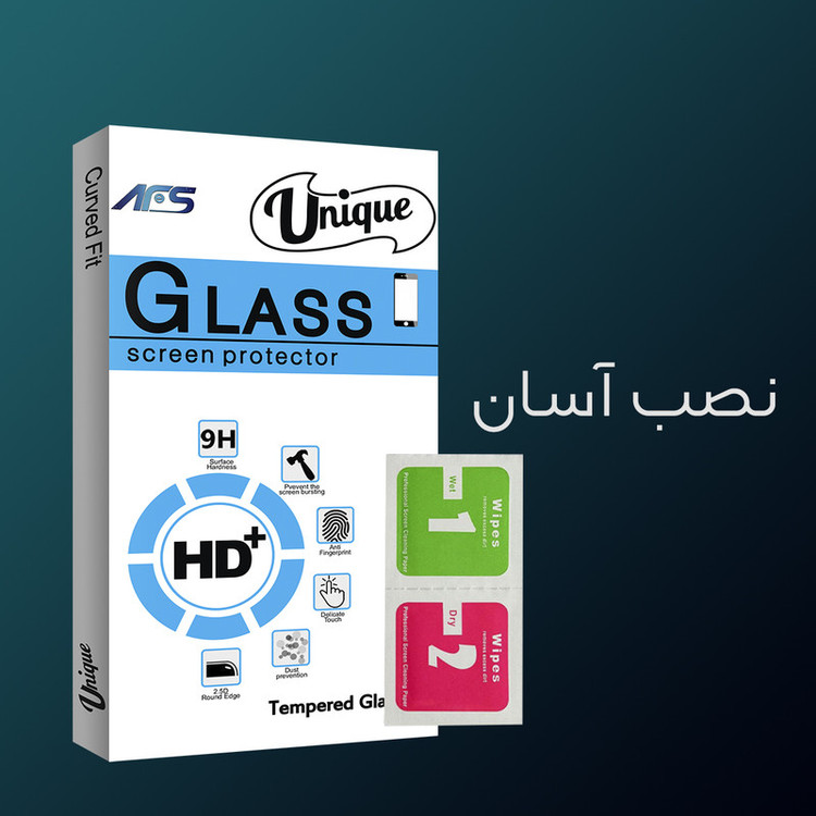 محافظ صفحه نمایش شیشه ای ای اف اس مدل Unique Glass مناسب برای گوشی موبایل سامسونگ Galaxy A01