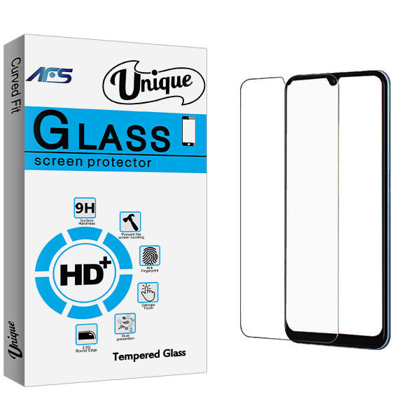 محافظ صفحه نمایش شیشه ای ای اف اس مدل Unique Glass مناسب برای گوشی موبایل سامسونگ Galaxy A01