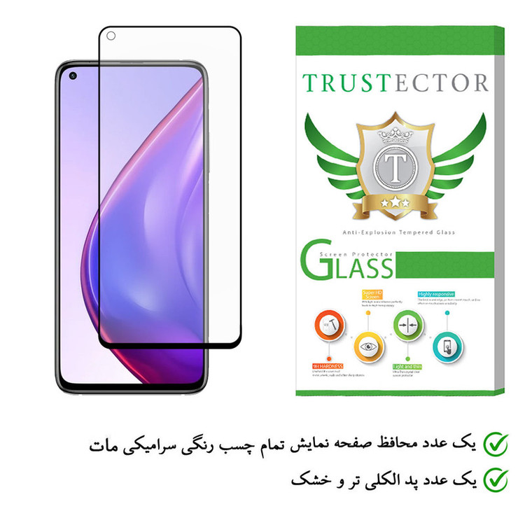 محافظ صفحه نمایش سرامیکی تراستکتور مدل CMA-T مناسب برای گوشی موبایل شیائومی Mi 10T Pro