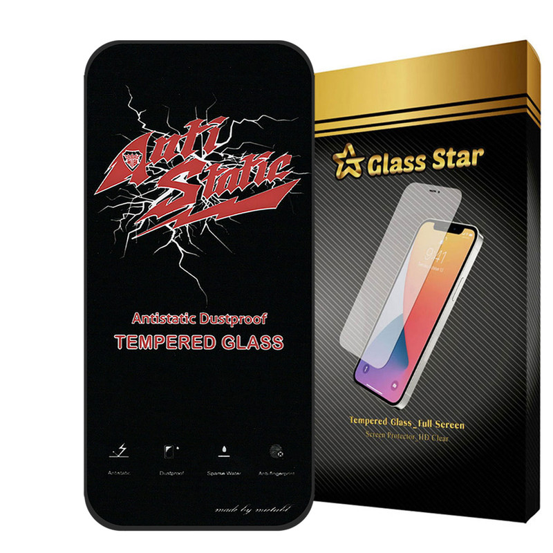محافظ صفحه نمایش آنتی استاتیک گلس استار مدل ANTIDUSTSNW مناسب برای گوشی موبایل اپل iPhone 15 Pro Max