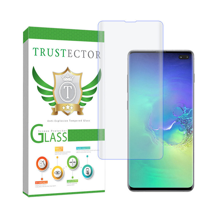 محافظ صفحه نمایش یووی تراستکتور مدل UVLIGHT مناسب برای گوشی موبایل سامسونگ Galaxy S10 Plus