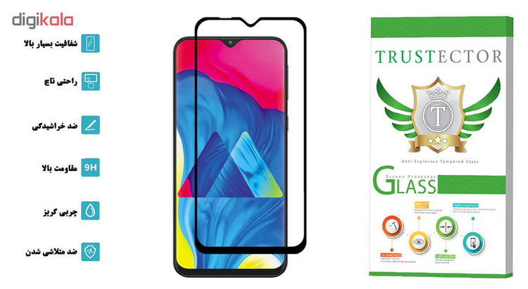 محافظ صفحه نمایش تراستکتور مدل GSS مناسب برای گوشی موبایل سامسونگ Galaxy M10
