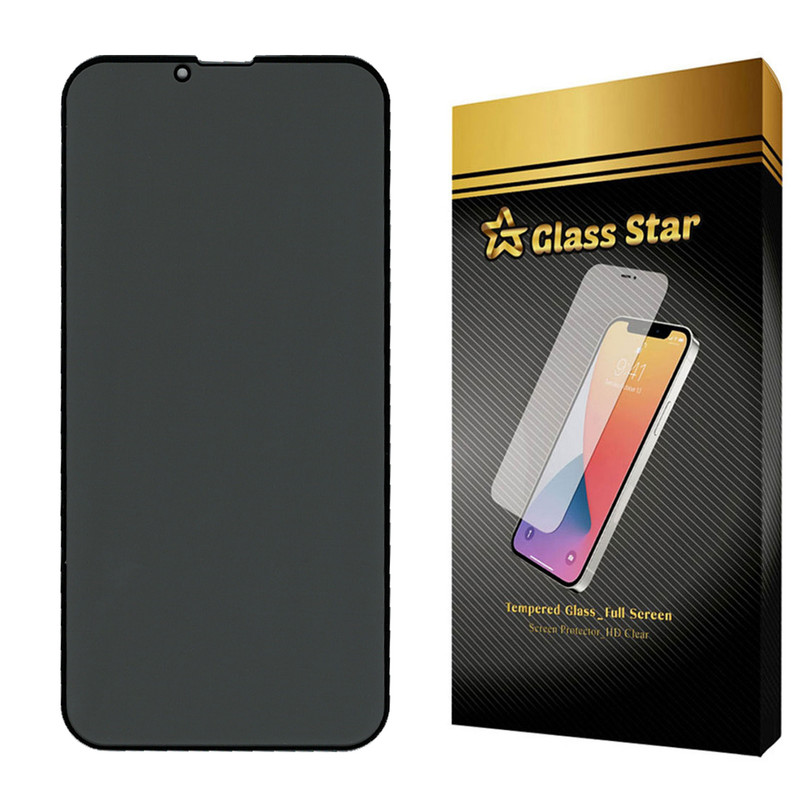 محافظ صفحه نمایش حریم شخصی گلس استار مدل PFGA مناسب برای گوشی موبایل اپل iPhone 13 Pro Max