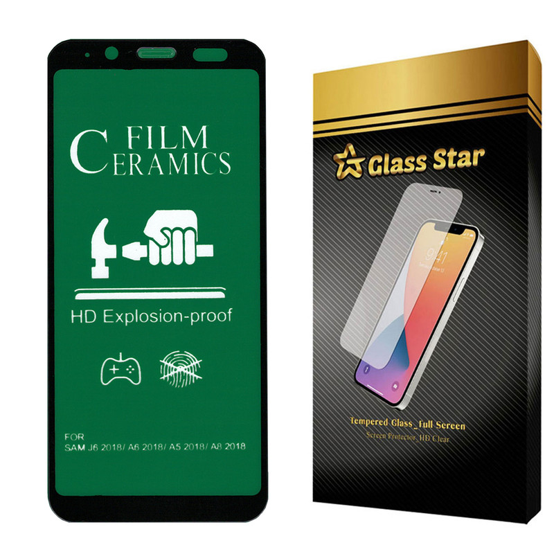 محافظ صفحه نمایش سرامیکی گلس استار مدل CRGA مناسب برای گوشی موبایل سامسونگ Galaxy A8 2018