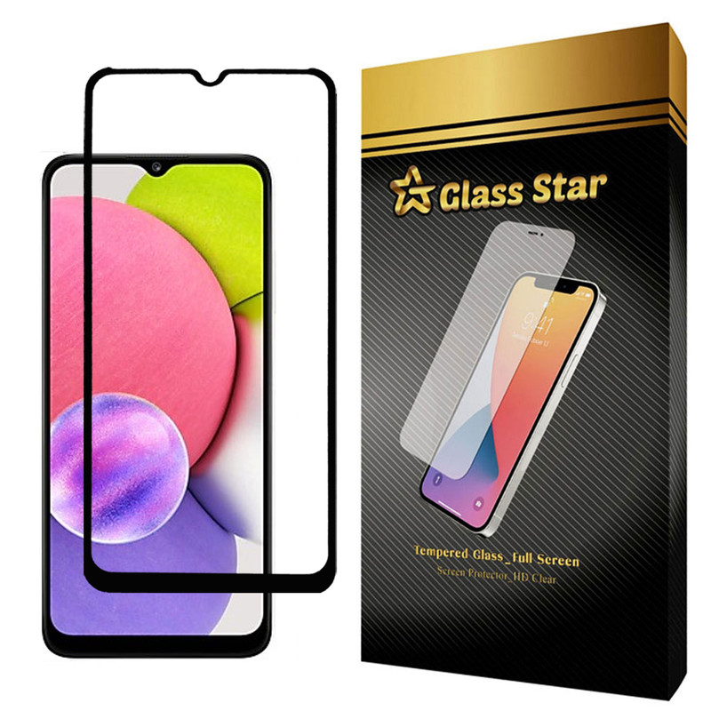 محافظ صفحه نمایش گلس استار مدل FUG مناسب برای گوشی موبایل سامسونگ Galaxy A03s
