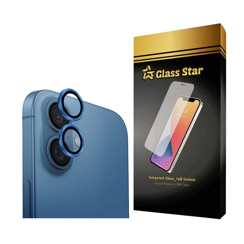 محافظ لنز دوربین گلس استار مدل RING16G مناسب برای گوشی موبایل اپل iPhone 16 Plus / iPhone 16