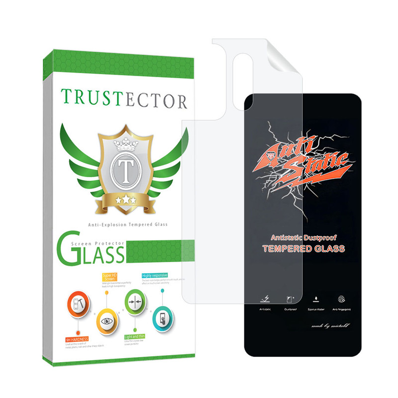 محافظ صفحه نمایش تراستکتور مدل ANTNABKTR مناسب برای گوشی موبایل شیائومی  Redmi Note 13 4G به همراه محافظ پشت گوشی