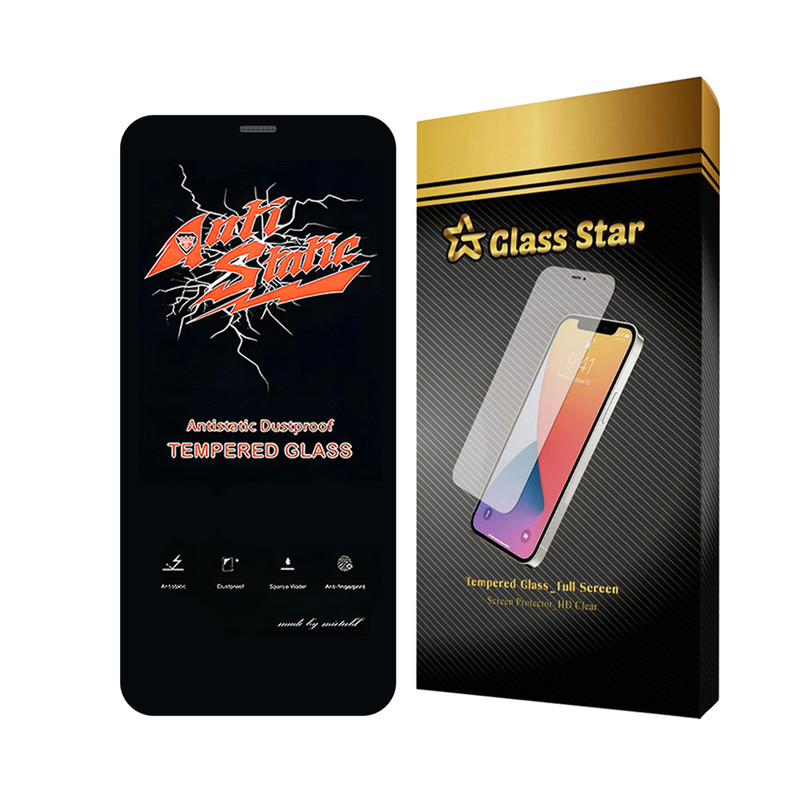 محافظ صفحه نمایش آنتی استاتیک گلس استار مدل ANTIDUSTSNW مناسب برای گوشی موبایل اپل iPhone 12 Pro Max