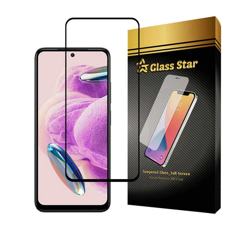 محافظ صفحه نمایش فول گلس استار مدل FULPLUSS مناسب برای گوشی موبایل شیائومی Redmi Note 12S