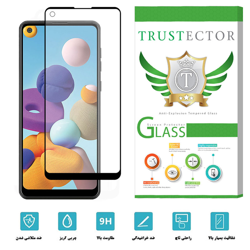 محافظ صفحه نمایش سرامیکی تراستکتور مدل CMA-T مناسب برای گوشی موبایل سامسونگ Galaxy A21s