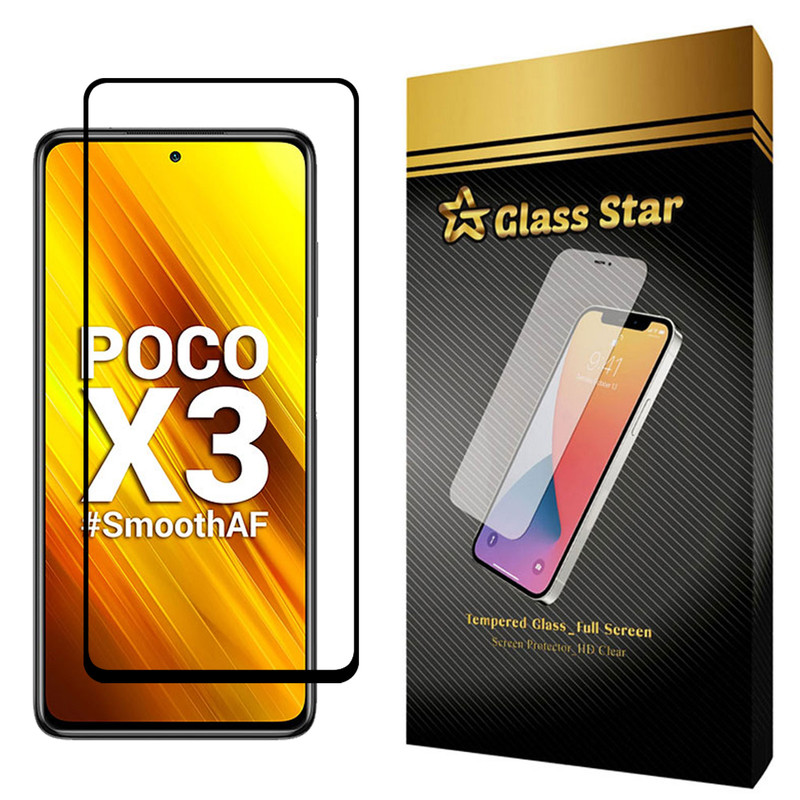 محافظ صفحه نمایش گلس استار مدل FUGA-Glass مناسب برای گوشی موبایل شیائومی Poco X3