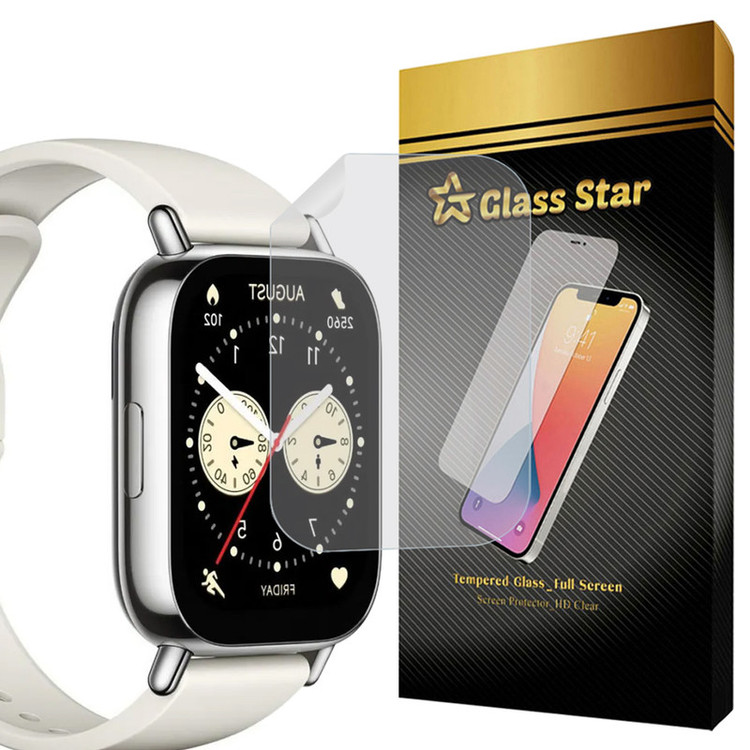محافظ صفحه نمایش گلس استار مدل NNOG20 مناسب برای ساعت هوشمند شیائومی Redmi Watch 5 Active