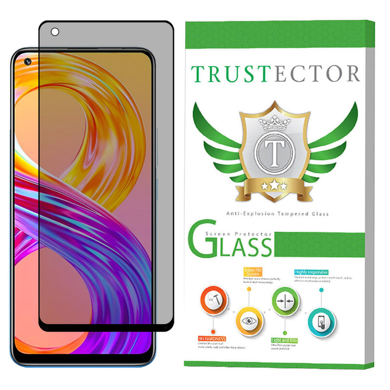 محافظ صفحه نمایش حریم شخصی تراستکتور مدل PRF-T مناسب برای گوشی موبایل ریلمی 8 Pro