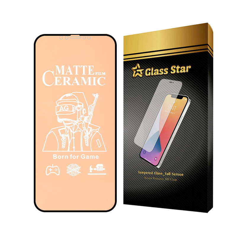 محافظ صفحه نمایش مات گلس استار مدل CERMAG مناسب برای گوشی موبایل اپل iPhone 12 Pro Max