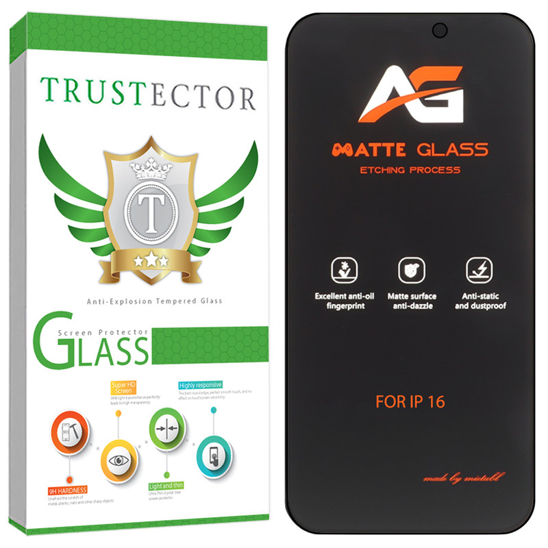 محافظ صفحه نمایش تراستکتور مدل FMATT مناسب برای گوشی موبایل اپل iPhone 14 Pro Max