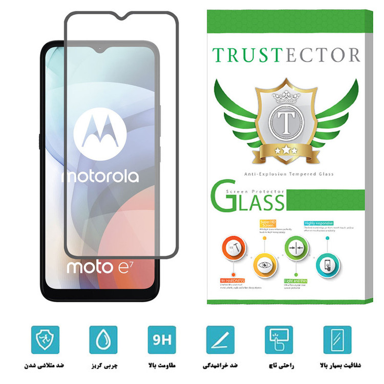 محافظ صفحه نمایش سرامیکی تراستکتور مدل CMA-T مناسب برای گوشی موبایل موتورولا Moto E7